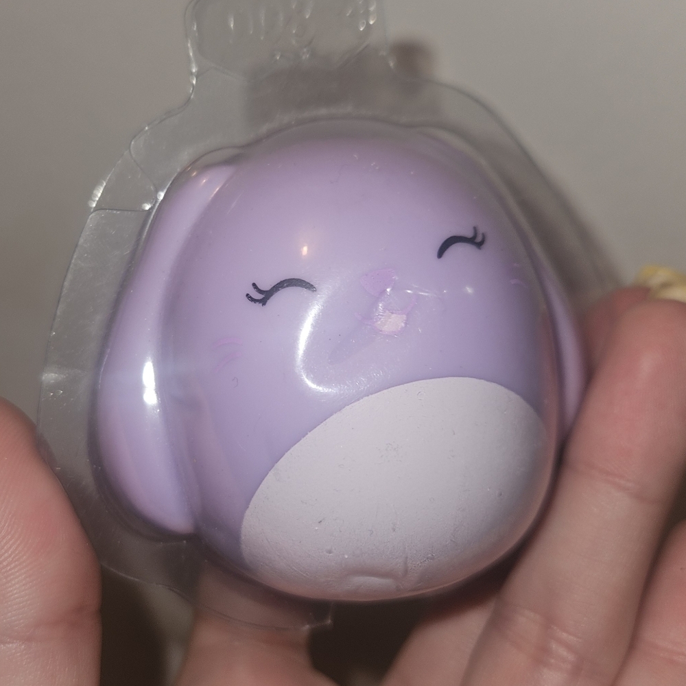 Squishmallows Lavender Bunny Rabbit Squooshem Squeeze Toy